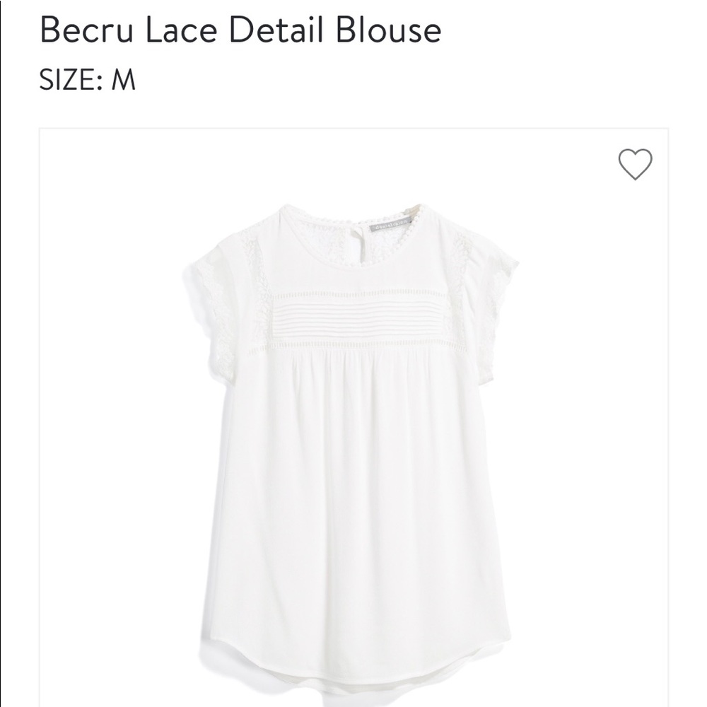 Daniel Rainn lace blouse